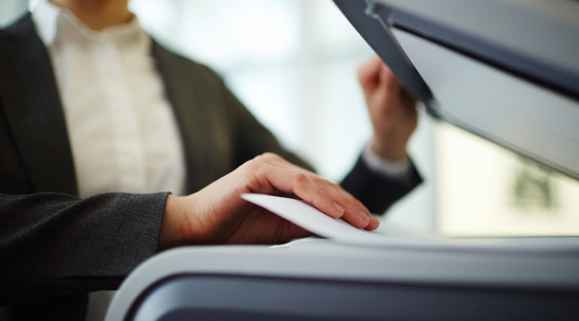 digitalização de documentos